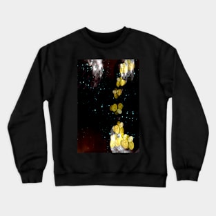 Caesar's Roman Coins drop from the night sky Crewneck Sweatshirt